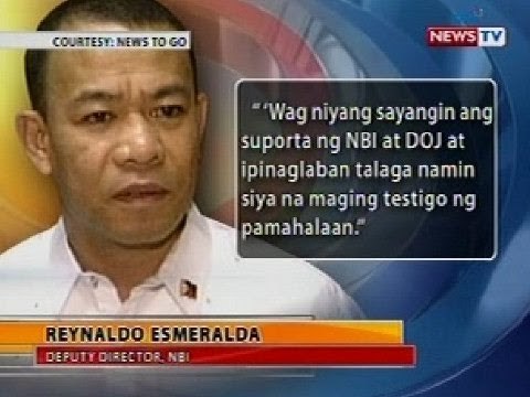 BT: NBI Deputy Dir. Esmeralda, nakiusap kay Mancao na sumuko na