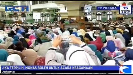 Anies Baswedan Hadiri Tabligh Akbar yang Dihadiri Ribuan Umat Islam di Masjid Al Azhar
