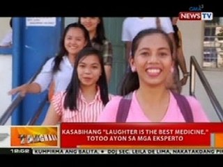 BT: Kasabihang 'Laughter is the Best Medicine', totoo ayon sa mga eksperto