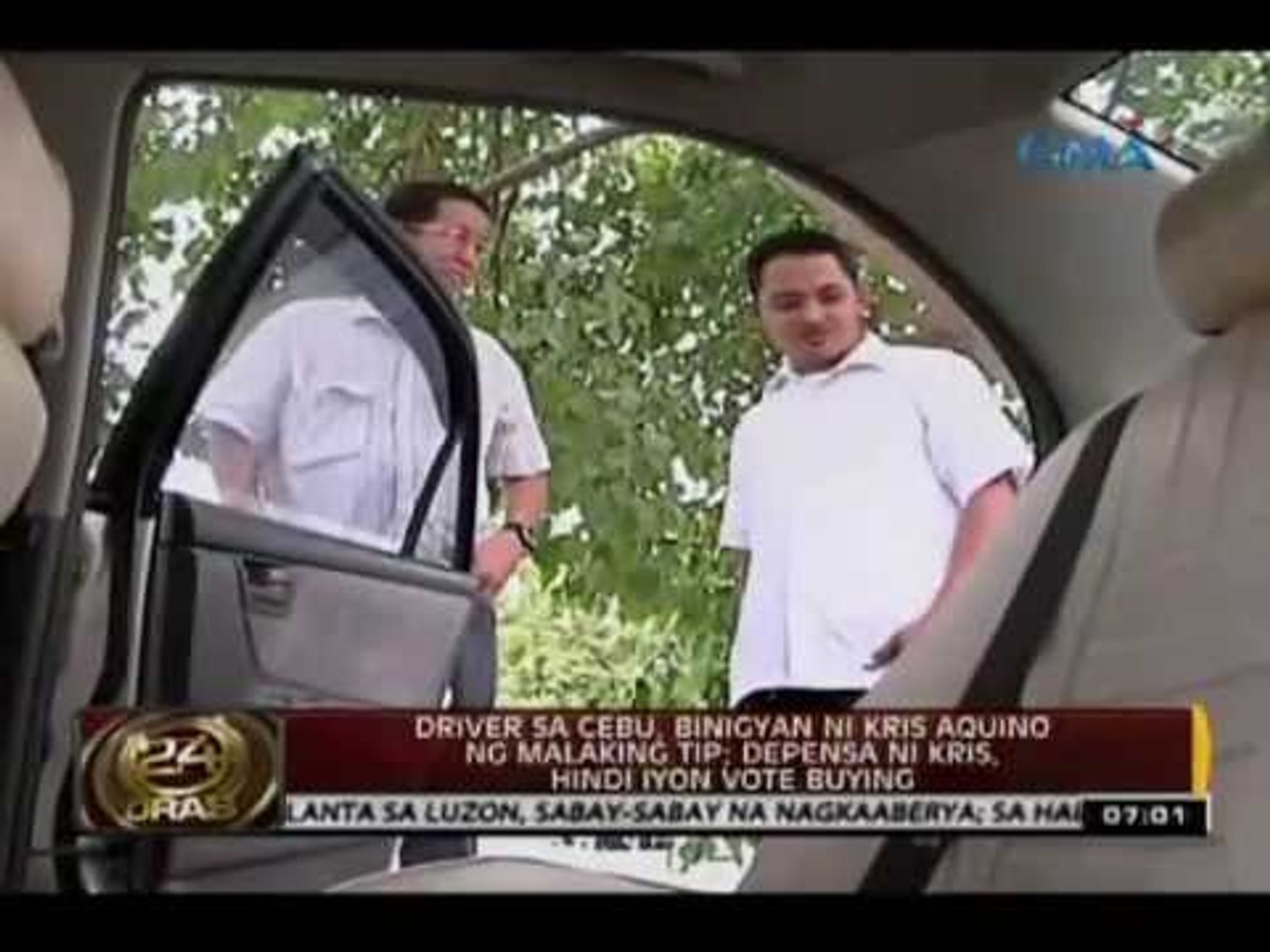 Driver sa Cebu, binigyan ni Kris Aquino ng malaking tip; depensa ni Kris, hindi iyon vote buying