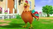 Cock A Doodle Doo 3D Animation English Nursery Rhymes for Children with Lyrics