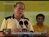 24 Oras: PNoy, dumalo sa miting de avance ni Lim