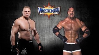WWE: Wrestlemania 33 Brock Lesnar vs Goldberg Promo