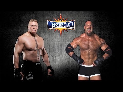 WWE: Wrestlemania 33 Brock Lesnar vs Goldberg Promo