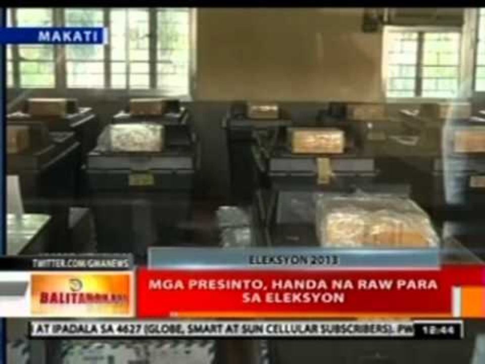 BT: Mga presinto sa Makati, handa na raw para sa Eleksyon
