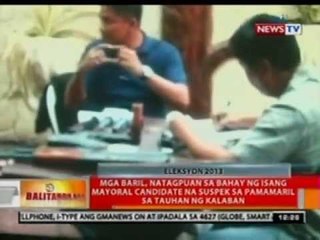 BT: Mga baril, natagpuan sa bahay ng isang Mayoral candidate sa Pangasinan