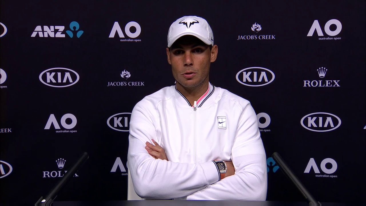 Rafael Nadal Pre-Tournament Press Conference / AO 2017