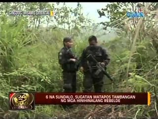 24 Oras: Reelectionist Kadingilan, Bukidnon mayor talaid, sugatan matapos tambangan