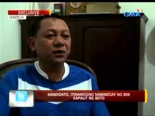 24 Oras: Biik, ipinamimigay daw kapalit ng boto sa Isabela