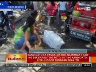 BT: Kandidato ng pagka-mayor sa Isabela, namimigay ng biik kapalit ng boto
