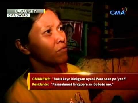 24 Oras: Isang kandidato sa Davao City, namigay umano ng food packs