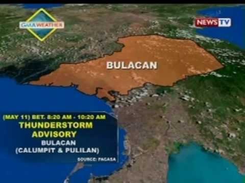 NTVL: Pag-ulan, nararanasan sa ilang bahagi ng Metro Manila at karatig bayan ngayong umaga