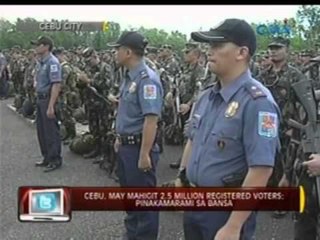 24 Oras: Cebu, may mahigit 2.5 million   registered voters; pinakamarami sa bansa