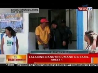 BT: Lalaking nanutok ng baril sa Surigao Del Norte, arestado