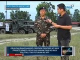 Pwersa ng AFP, nag-iikot na sa iba't ibang lugar sa Maguindanao para tiyaking mapayapa ang eleksyon