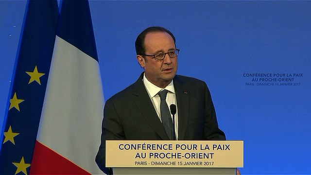 Discours lors de l'ouverture de la Conférence sur le Proche-Orient