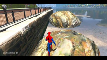 NEW Spiderman COLORS For Kids | Lightning McQueen Cars USA Cartoon Kids Videos