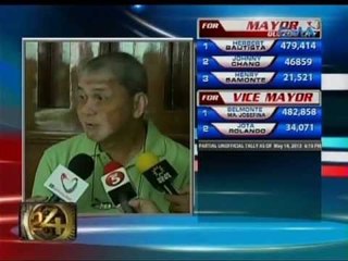 24Oras: Ed Panlilio, tanggap na ang pagkatalo kay Lilia Pineda sa gubernatorial race ng Pampanga