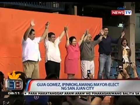 NTG: Guia Gomez, ipinroklamang Mayor-elect ng San Juan City