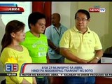 BT: Canvassing sa Abra, pansamantalang itinigil