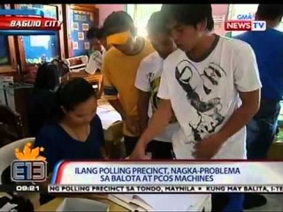 Botohan, naantala dahil sa bangayan ng dalawang botante at pagkasira ng PCOS machines