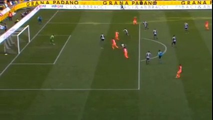 Radja Nainggolan Goal - Udinese vs AS Roma 0-1  15.01.2017