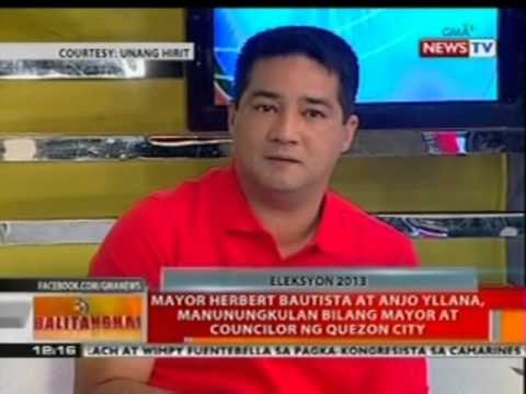 Mayor Herbert Bautista at Anjo Yllana, manunungkulan bilang mayor at councilor ng Quezon City