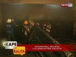 KB: Divisoria Mall sa Maynila,nasunog