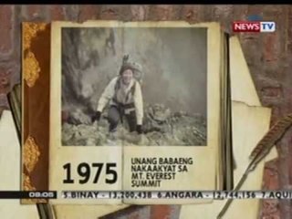 KB: Panghimagas: 1975: Junko Tabei, unang babaeng nakaakyat sa  Mt. Everest Summit