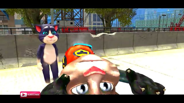 COLORS FUN CARS & COLORS TALKING TOM CAT LEARNING COLORS FOR KIDS NURSERY RHYMES SONGS FOR CHILDREN