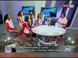 Tonight with Arnold Clavio: Ang PHL women's football team na Malditas off the field