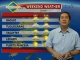 24 Oras: Pag-ulan at makulimlim na panahon, asahan sa malaking bahagi ng bansa sa weekend