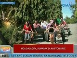 UB: Mga dalagita sa Ilocos Norte, sumabak sa kariton race