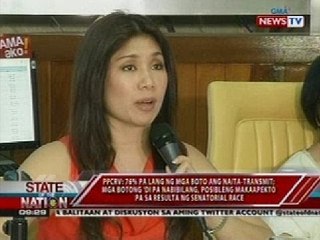 PPCRV: Mga botong 'di pa nabibilang, pwede pang makaapekto sa resulta ng senatorial race