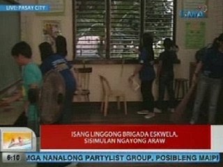 UB: Isang linggong Brigada Eskwela, sisimulan ngayong araw