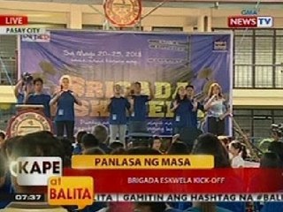 KB: Panlasa ng Masa: Brigada Eskwela kick-off