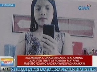 UB: Exclusive: Kasambahay sa QC, sinampahan ng reklamong qualified theft at robbery