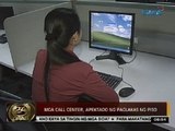 24 Oras: Industriya ng call center, apektado ng paglakas ng piso