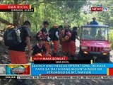 BP: Search and rescue ops, ikinasa para sa dayuhang mountaineer na stranded sa Mt. Mayon