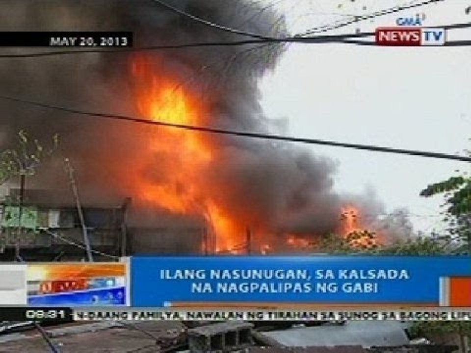NTG: Ilang nasunugan, sa kalsada na nagpalipas ng gabi (Quezon City)