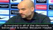 City also decide players future - Guardiola