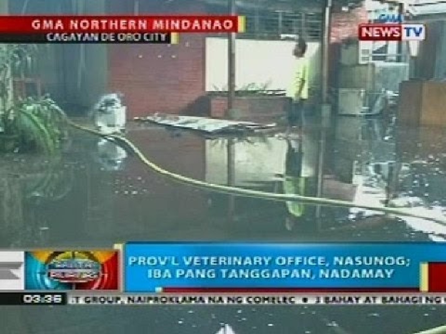 ⁣BP: Prov'l Veterinary Office sa CDO, nasunog