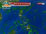 KB: Pag-ulan, magpapatuloy sa iba't ibang panig ng bansa ngayong araw