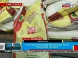 BP: P10-M halaga ng smuggled rice, nasabat ng BOC sa Davao City