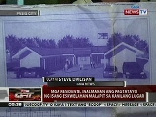 QRT: Mga residente, inalmahan ang pagtatayo ng isang eskwelahan malapit sa kanilang lugar