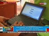 BP: Mga estudyante sa Lucao Elem. School sa Dagupan City, binigyan ng E-books ng isang NGO