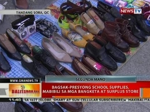 BT: Bagsak-presyong school supplies, mabibili sa mga bangket at surplas store