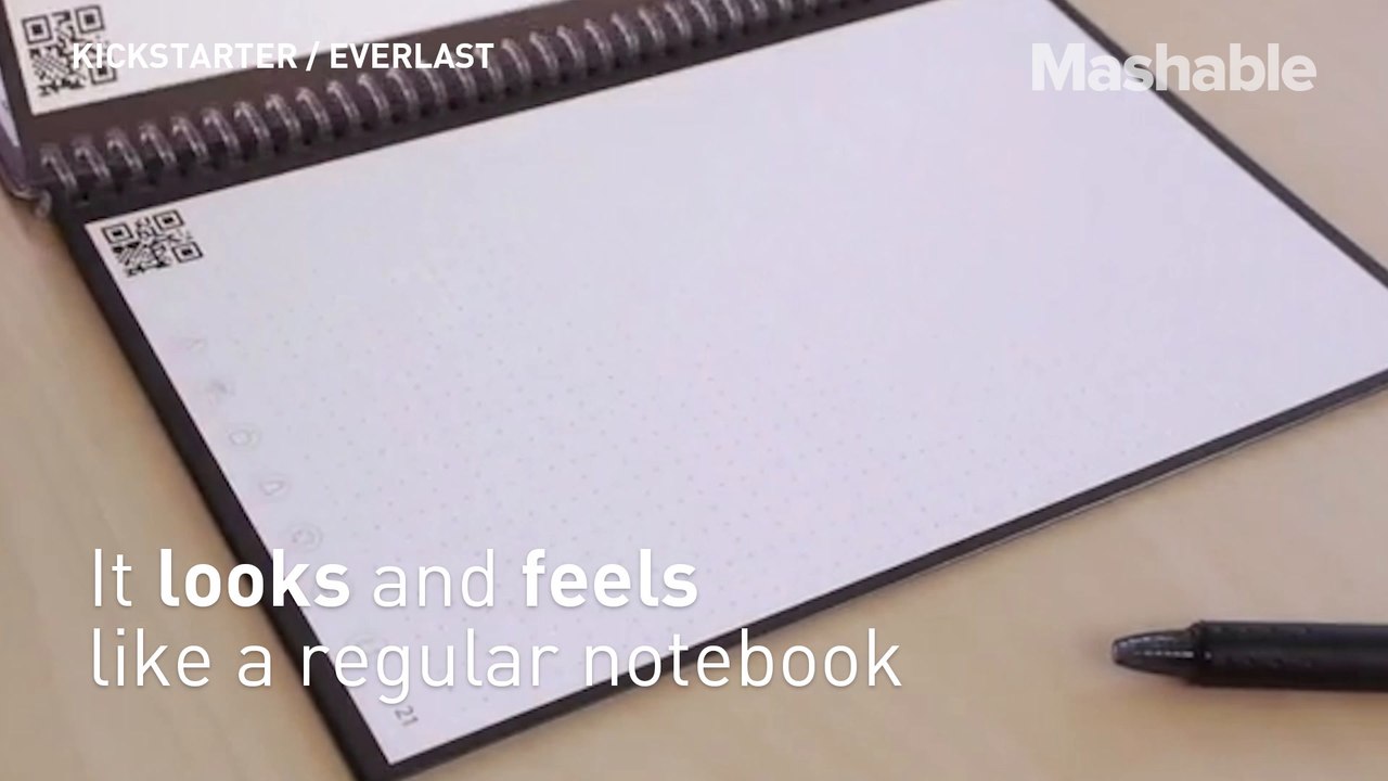 Someone designed a notebook that can last forever