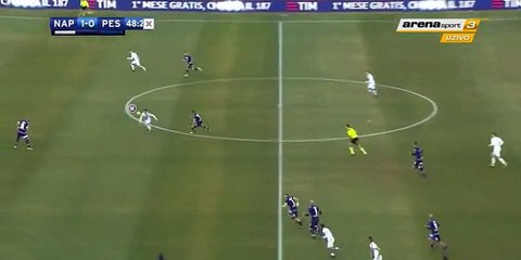 Marek Hamsik  GOAL HD - Napoli 2 - 0	 Pescara 15.01.2017