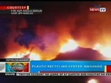 BP: Plastic recycling center sa Bulacan, nasunog